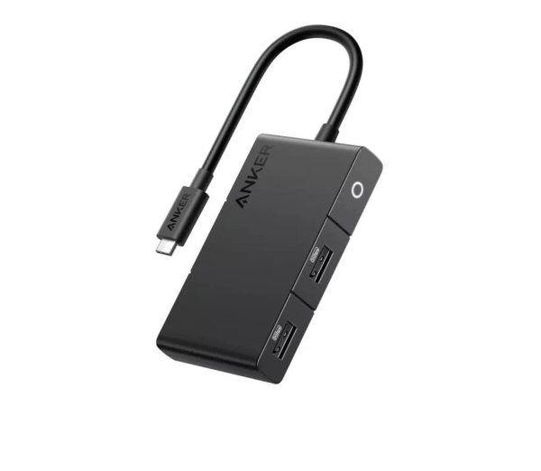Купить USB-концентратор ANK адаптер 5-в-1 USB-C, HDMI A8356 BK